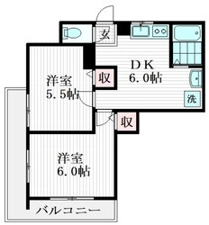 小杉ビルの物件間取画像